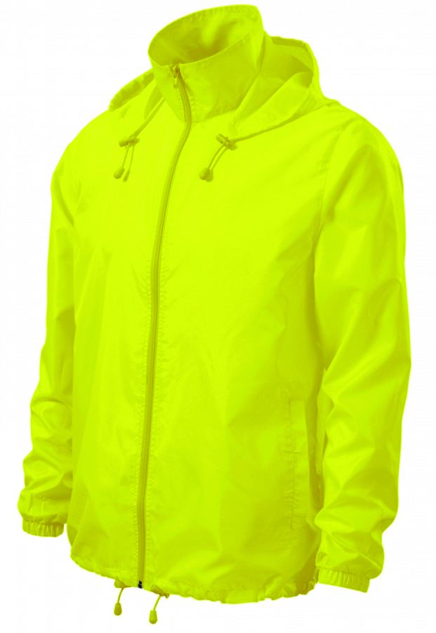 Větrovka 524 Unisex Windy neon yellow vel. XXL - Obrázek Větrovka 524 Unisex Windy neon yellow vel. XXL - Obrázek